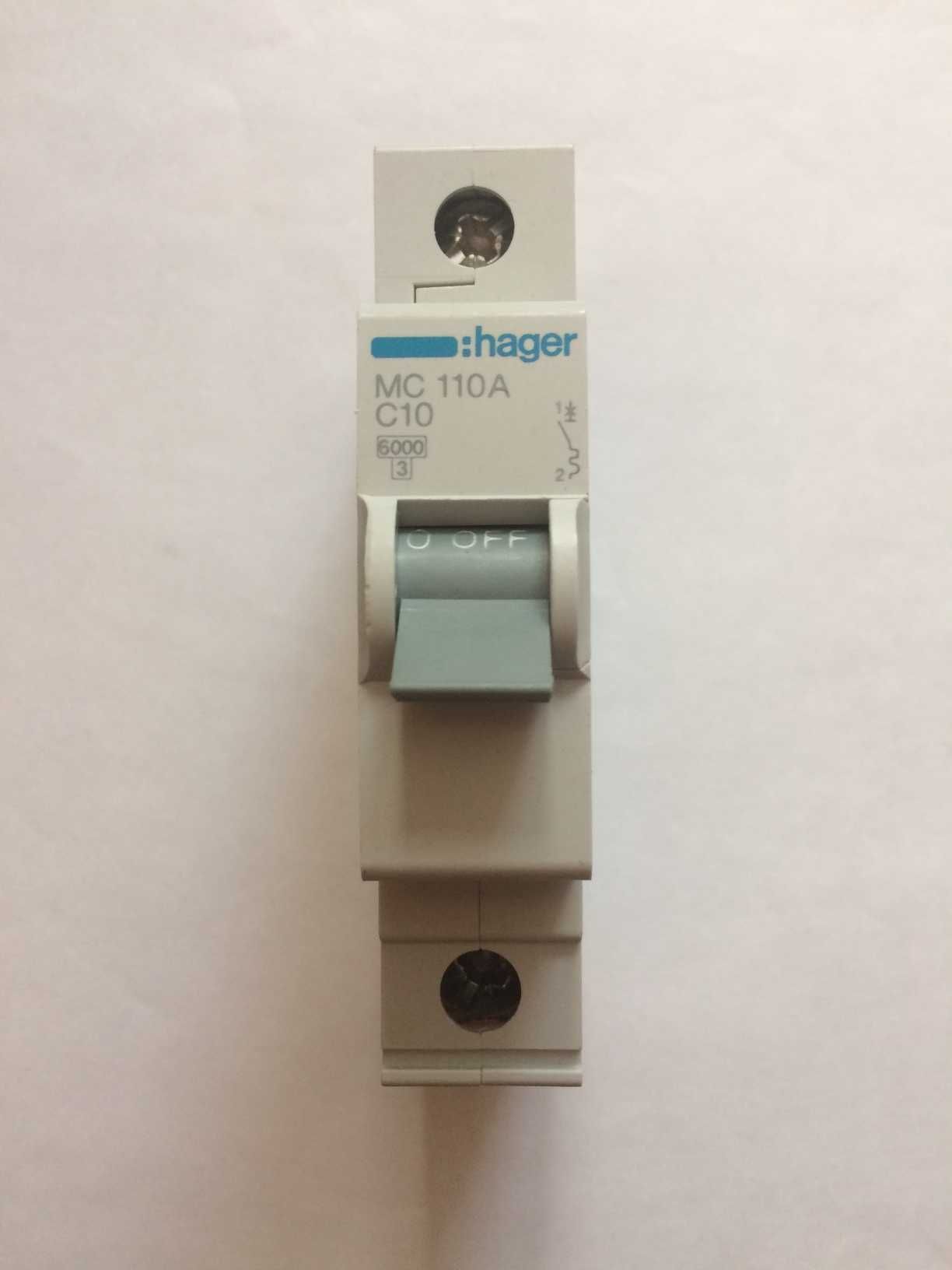 Автоматический выключатель Hager MC 110A C10
