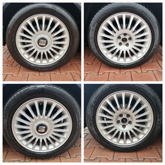 Felgi aluminiowe 5x100 16" ET42 Seat Leon Toledo Audi A3 octavia