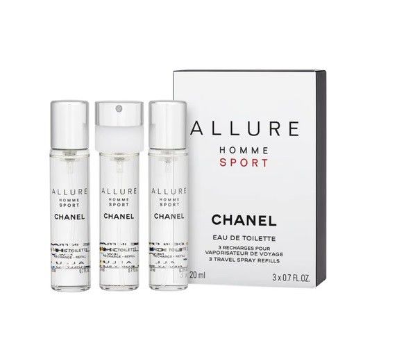 Chanel Allure Homme Sport Eau de Toilette 60ml.3x20ml.