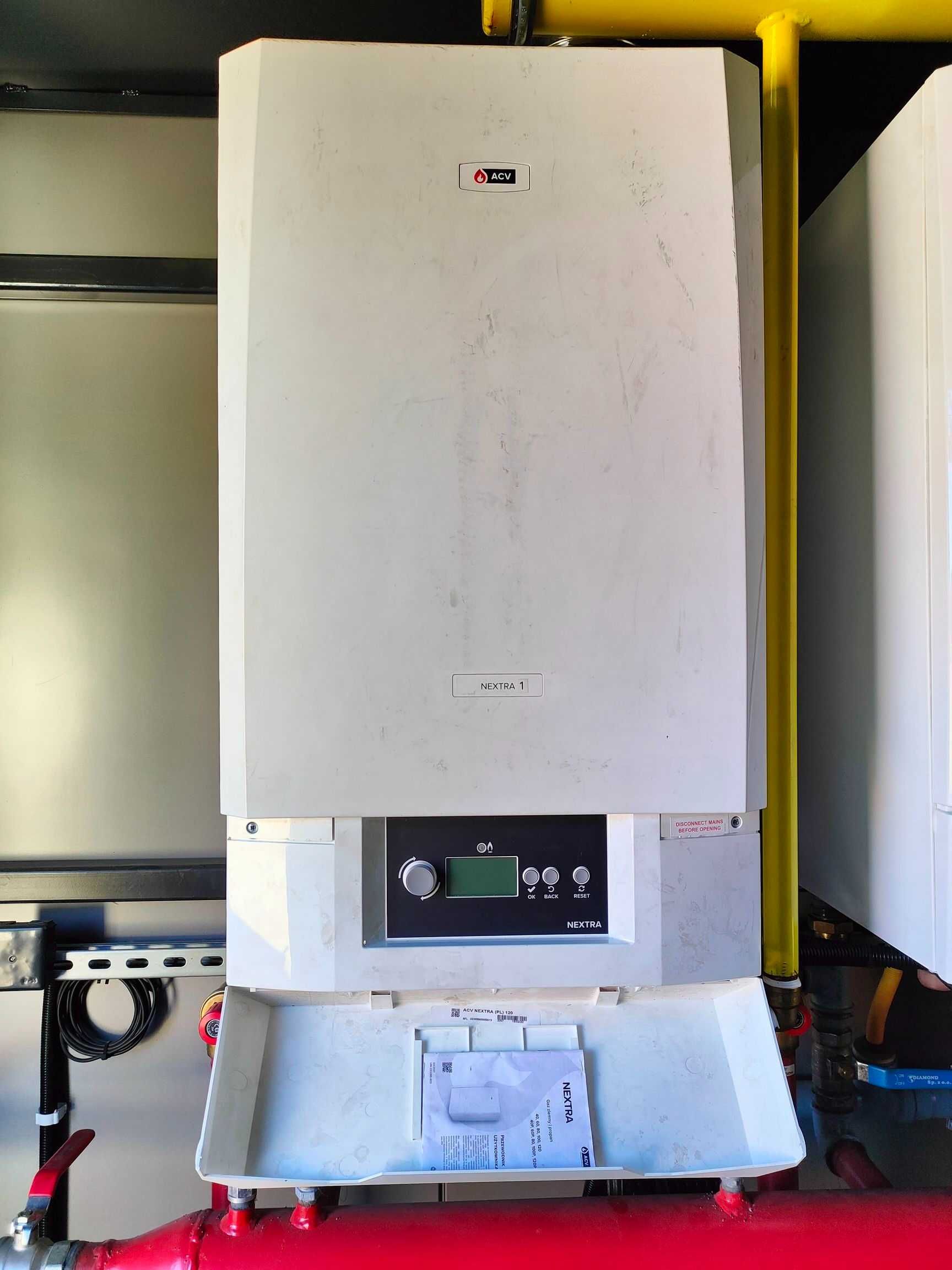 Kotłownia kontenerowa gazowa 480KW kaskada 4x120KW ACV