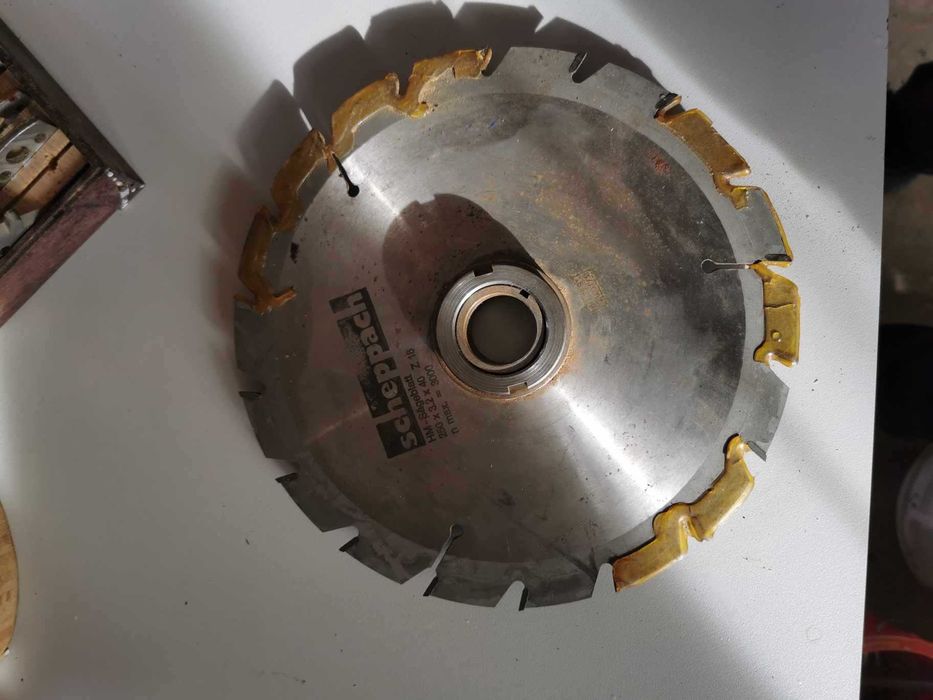 Tarcza piła frezująca nastawna rowkarka Scheppach traczowa