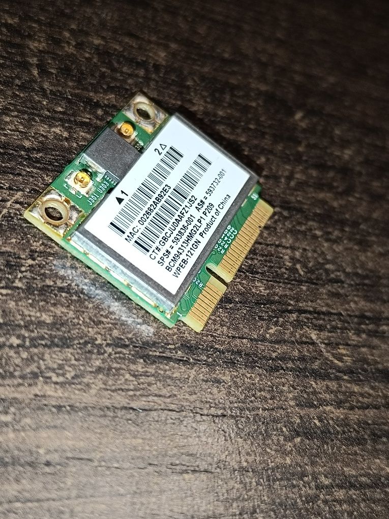 Wi-fi кврта модуль HalfSize для HP! Mini pcie Broadcom bcm94312hmg, BR