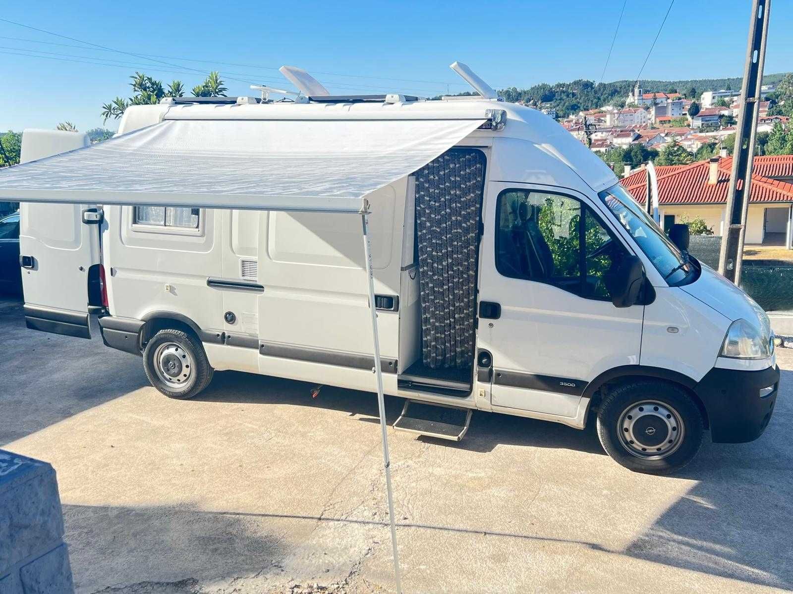 Autocaravana Opel Movano- 57000kma