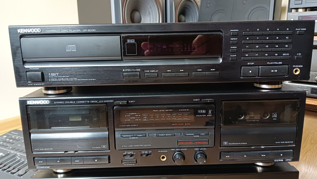 Magnetofon  tuner CD wzmacniacz Kenwood