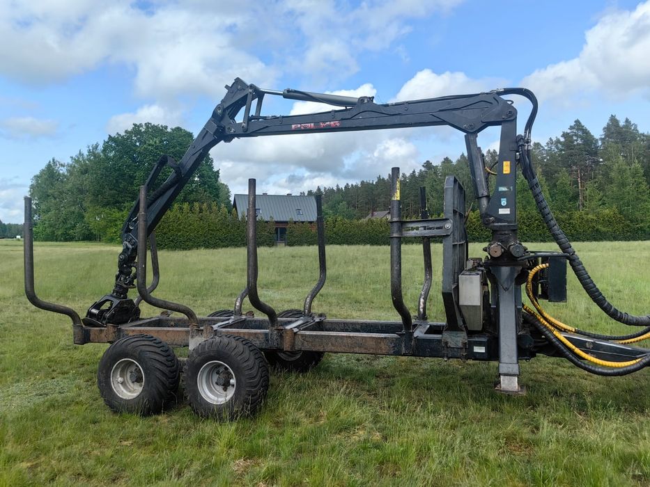 Palms 12D przyczepa leśna do drewna