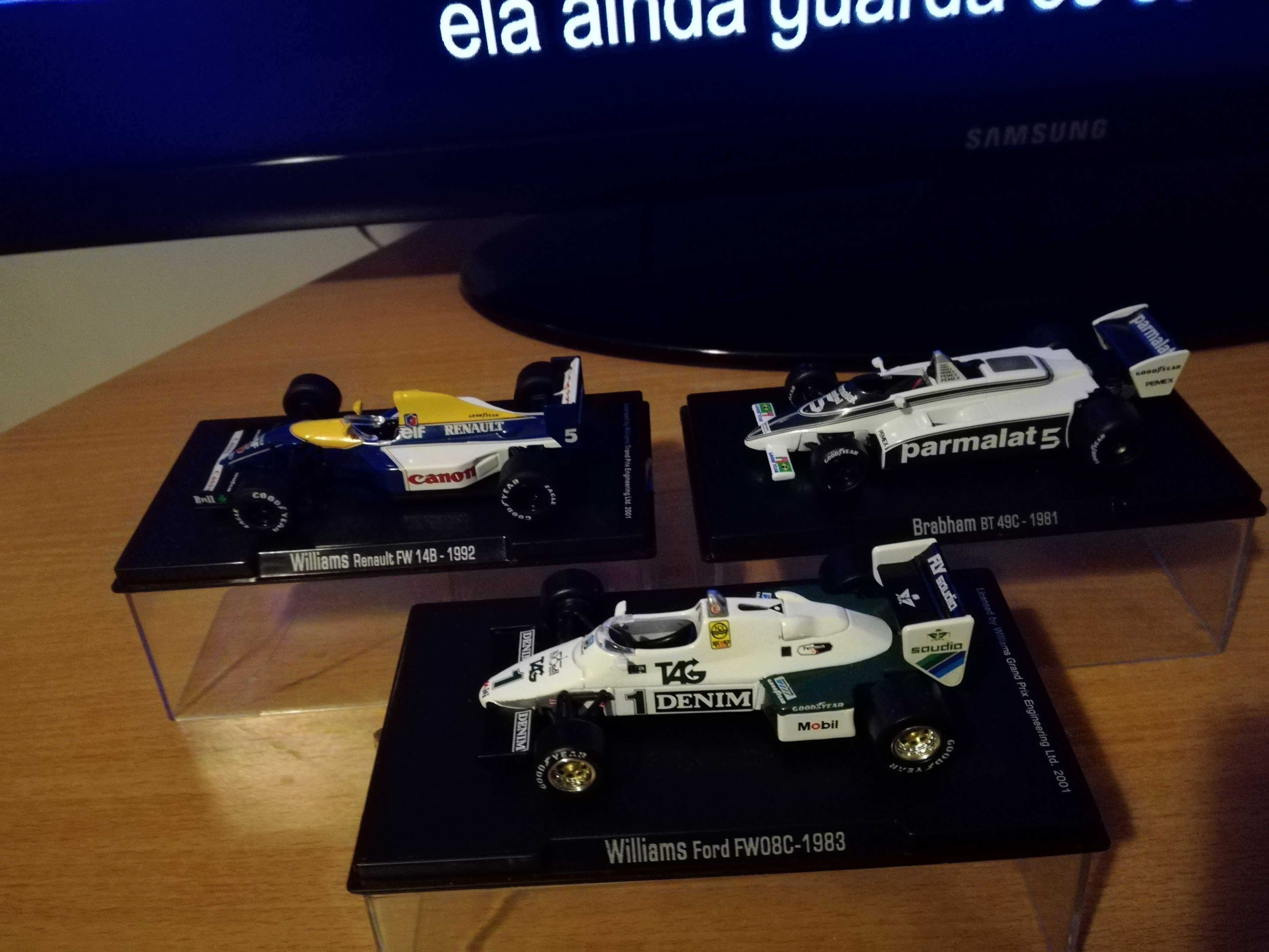 Miniaturas Formula 1 Ferrari/outras 1:43 variadas preço unidade