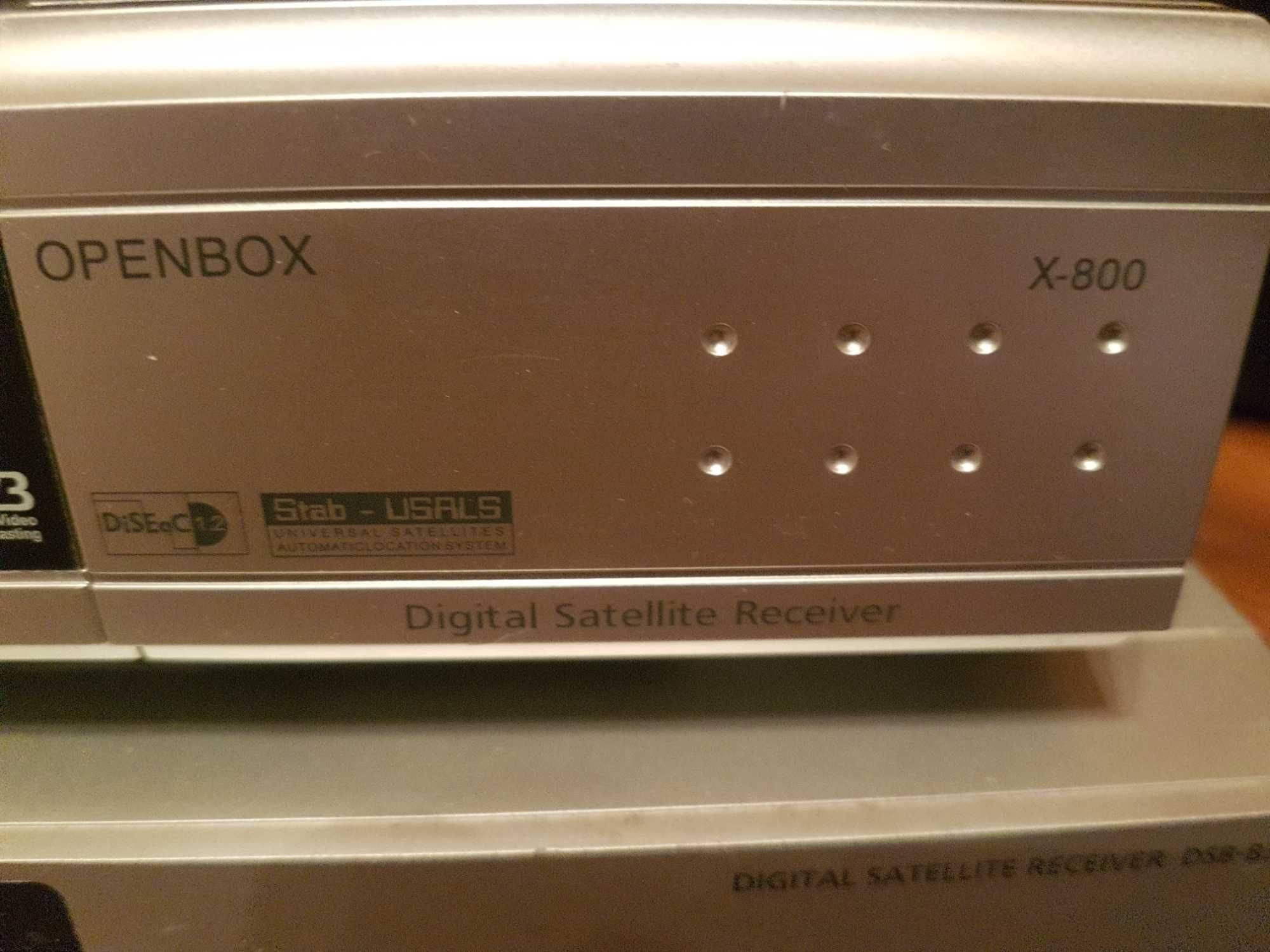 Спутниковый ресивер Openbox, Samsung, Strong. Видеомагнитофон Orion.