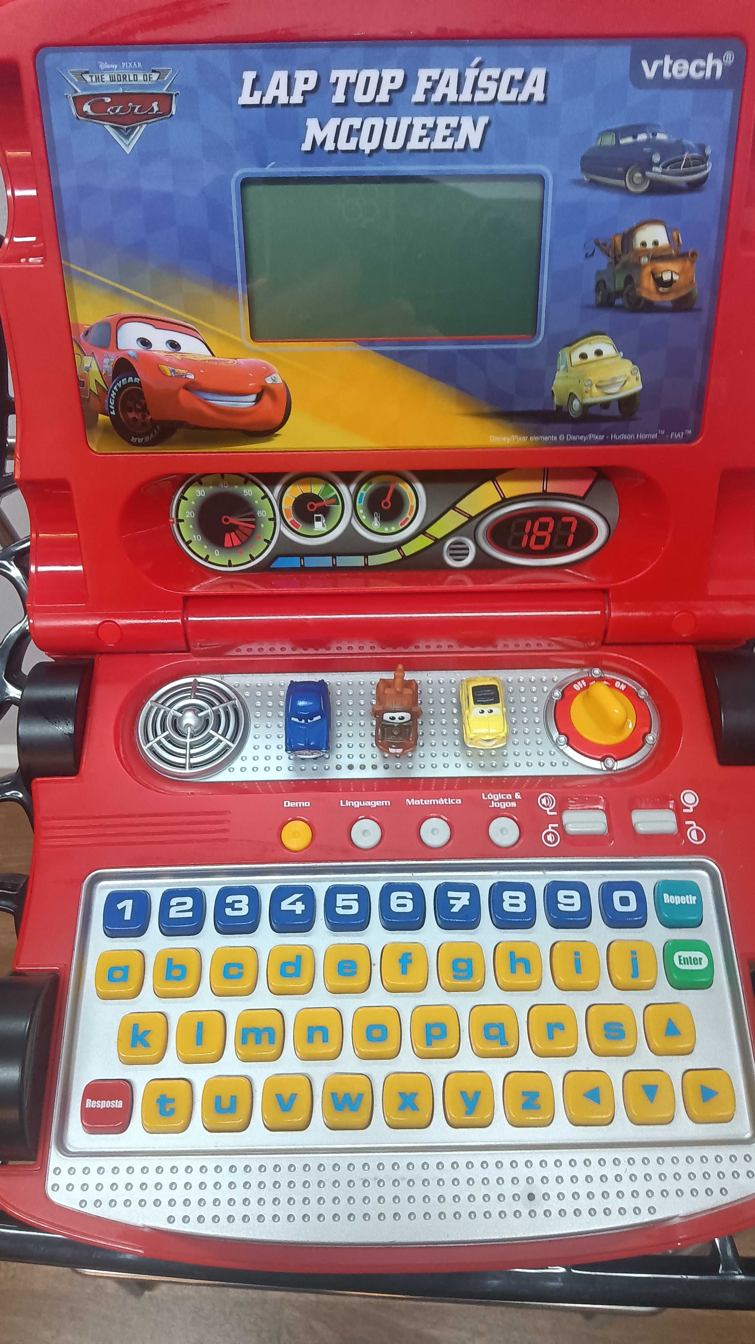 Jogo computador MCQUEEN para crianças