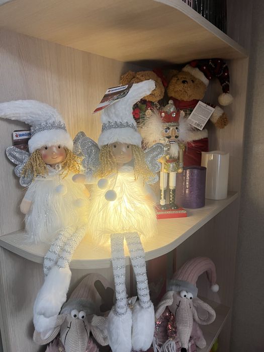 Лускунчик , олені, новорічні декоративні іграшки