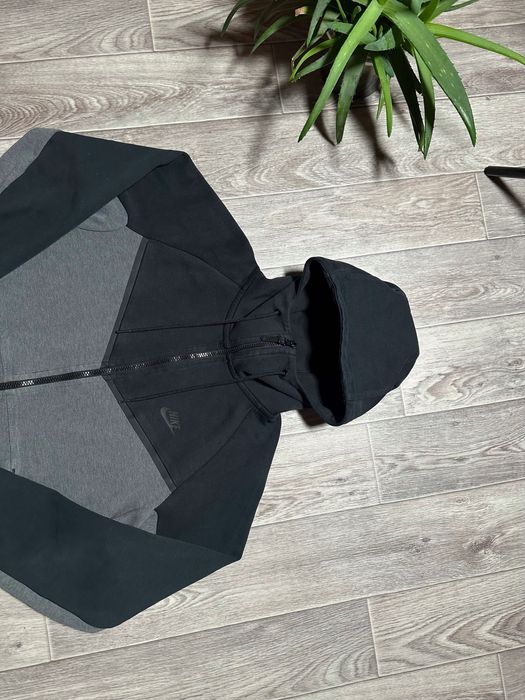 Зіп худі Nike Tech Fleece Black&Grey Zip Hoodie
