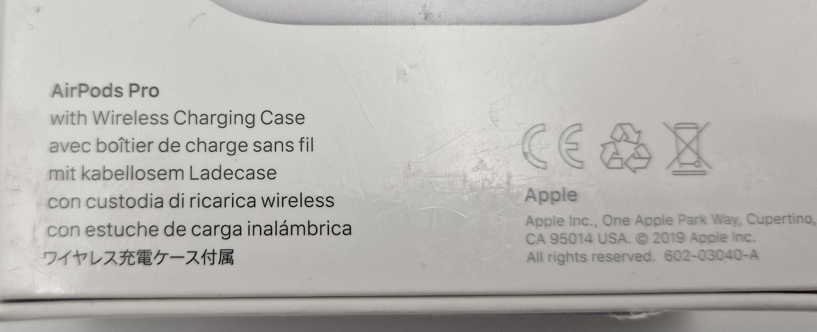 AirPods PRO Oryginalne z Bezprzewodowym Etui Ładującym NOWE!