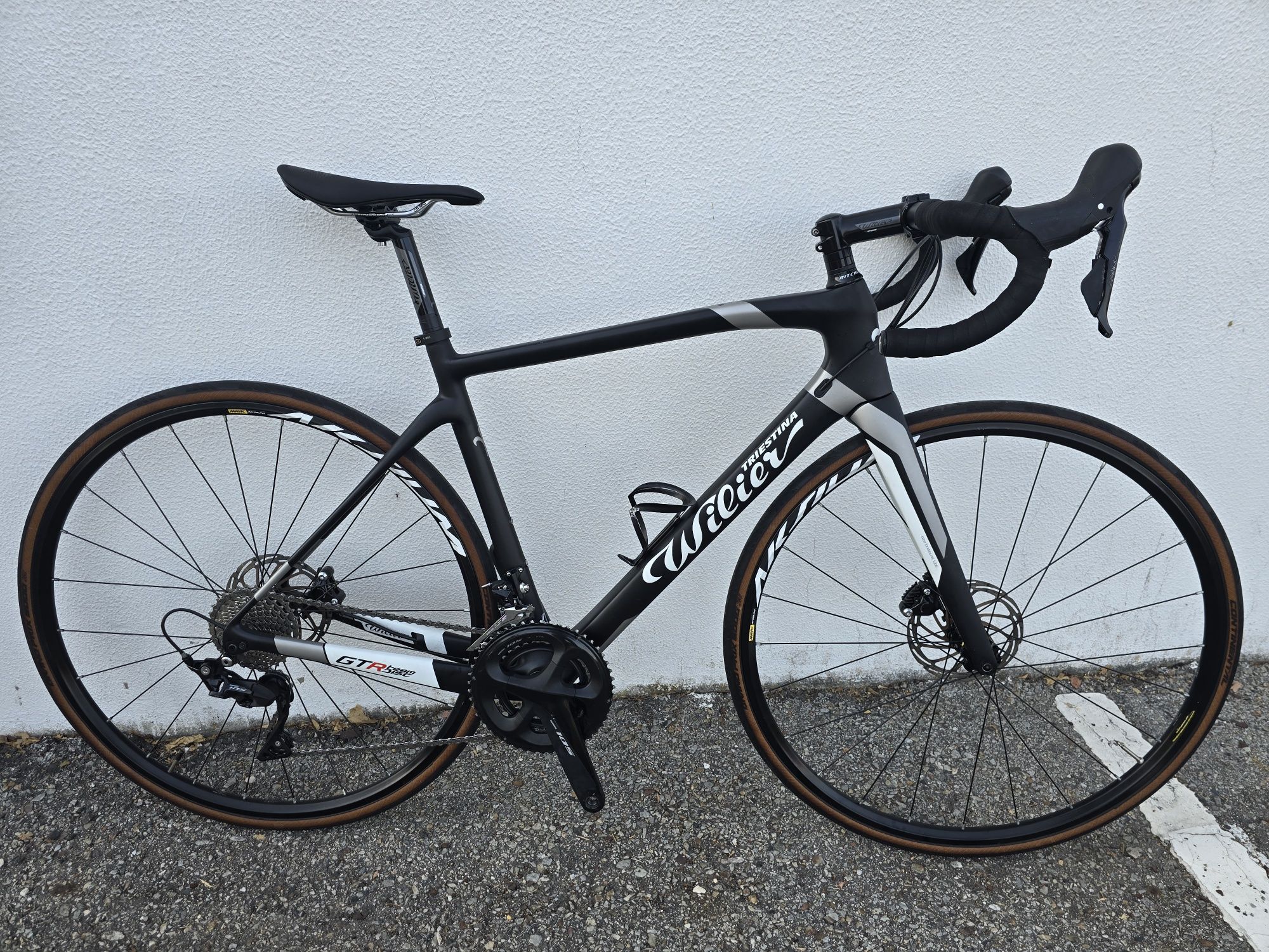 Bicicleta de carbono willier m de disco