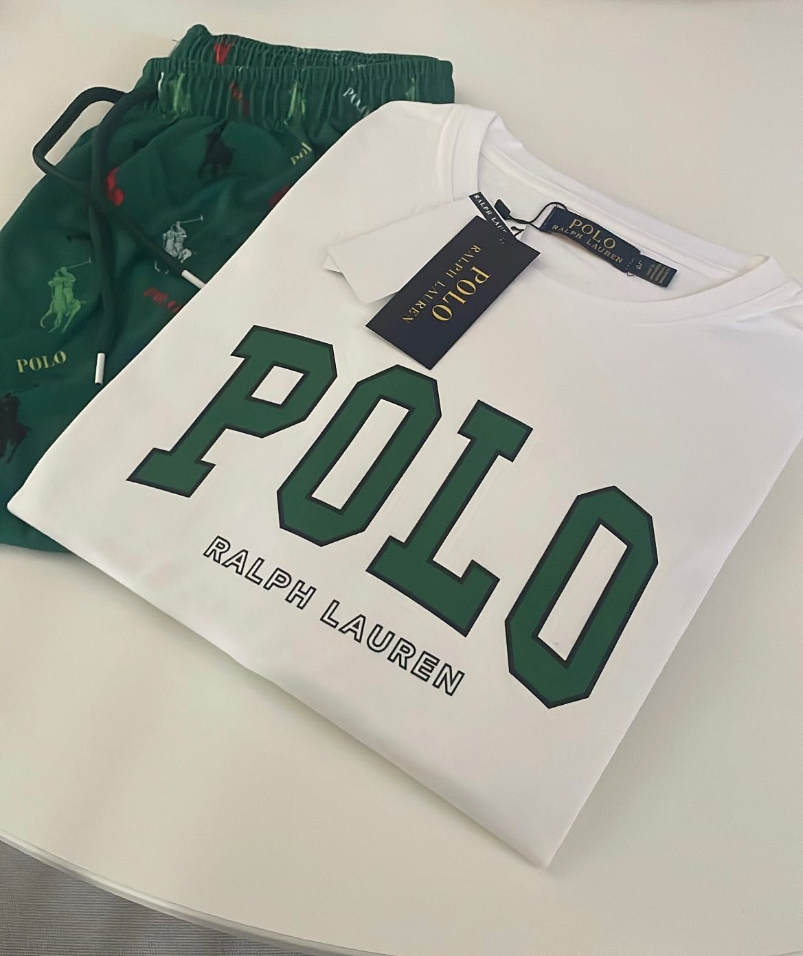Conjunto tshirt e calção