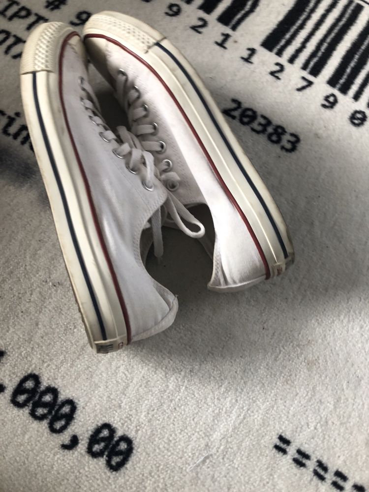 Converse trampki 42.5 białe