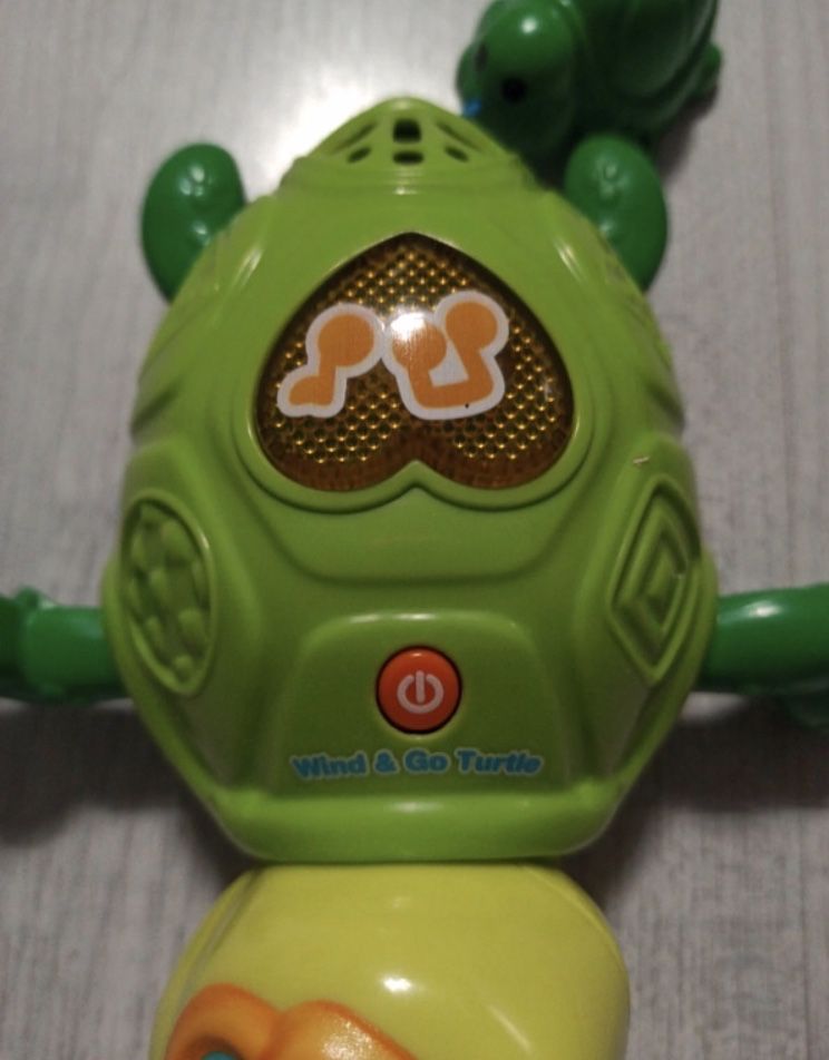 VTECH BABY - Zabawka do kąpieli - Mama żółw i dziecko. Pływak.