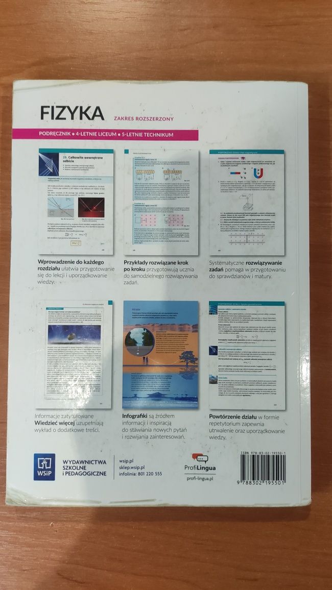 Podręcznik fizyka 3 WSiP zakres rozszerzony
