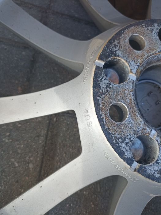 [105] Felgi aluminiowe 17 5x112 Et36 oryginał Audi A3A4A5A6