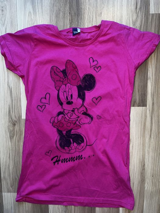 Różowy T-shirt disney myszka mini