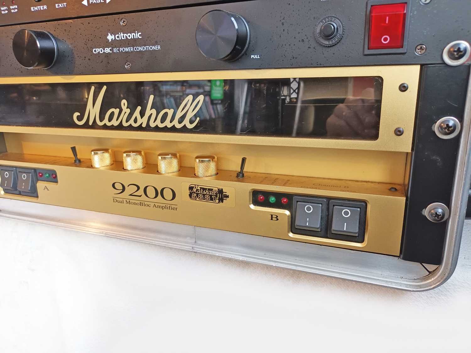 Marshall 9200 Power Amp Dual 2x100 - Válvulas Mesa Boogie