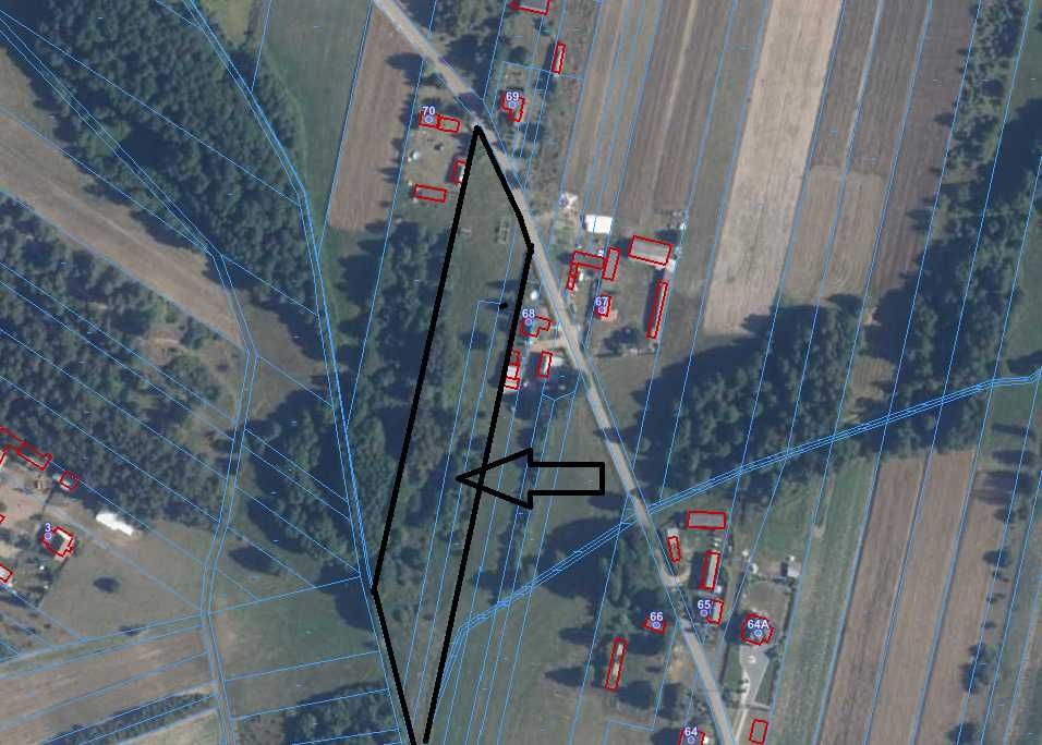 sprzedam działki budowlano-rolne - Przedświt, powiat Ostrowiecki