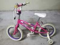 Bicicleta de criança cor de rosa