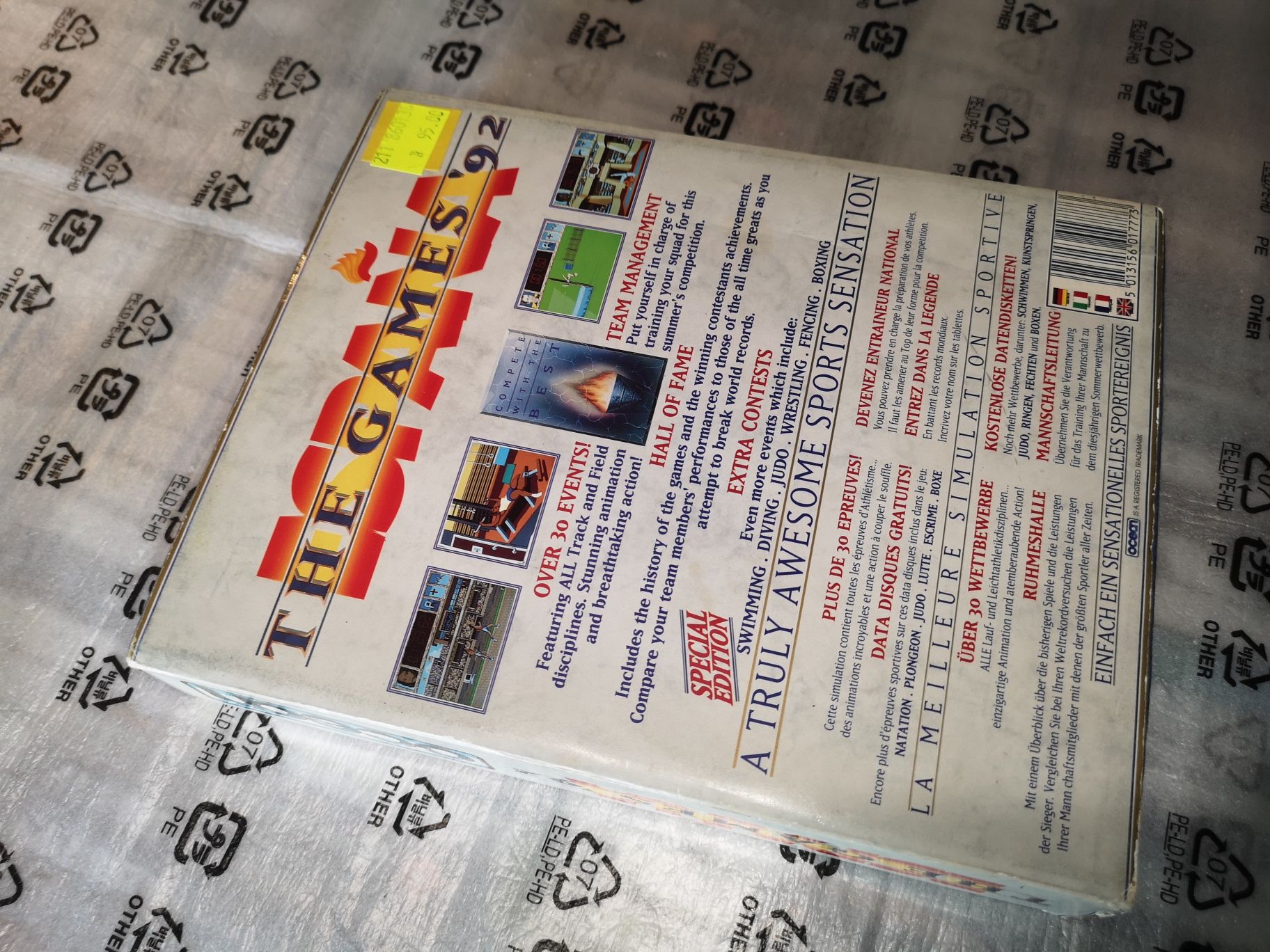 Espana 92 Games AMIGA gra Big box (kolekcjonerska) kioskzgrami