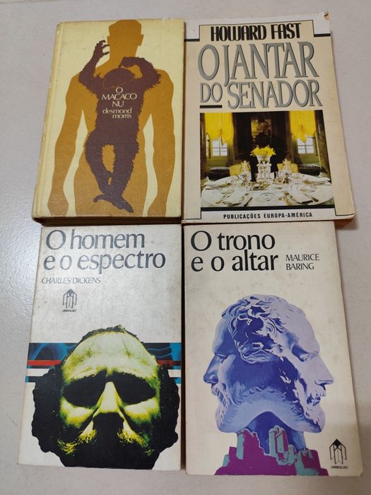 Livros antigos de consagrados autores Internacionais