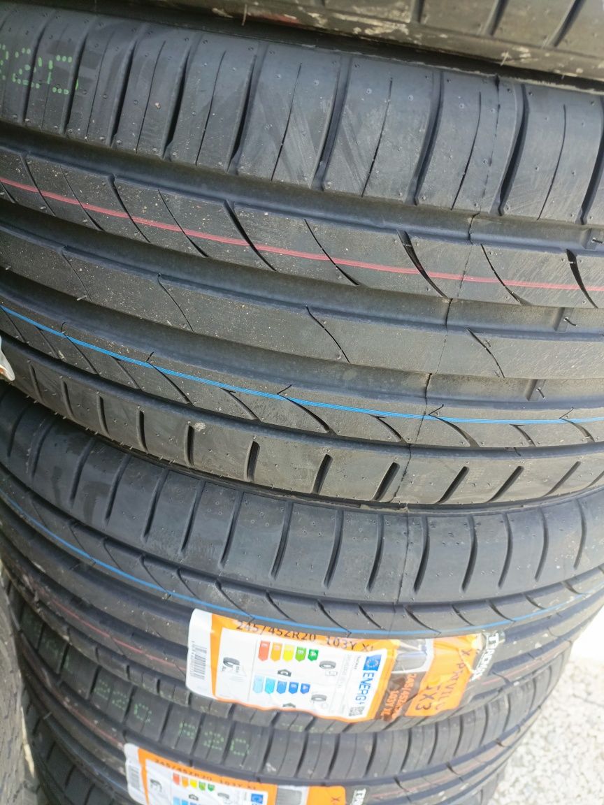 Nowe opony letnie 245/45/20 Tracmax