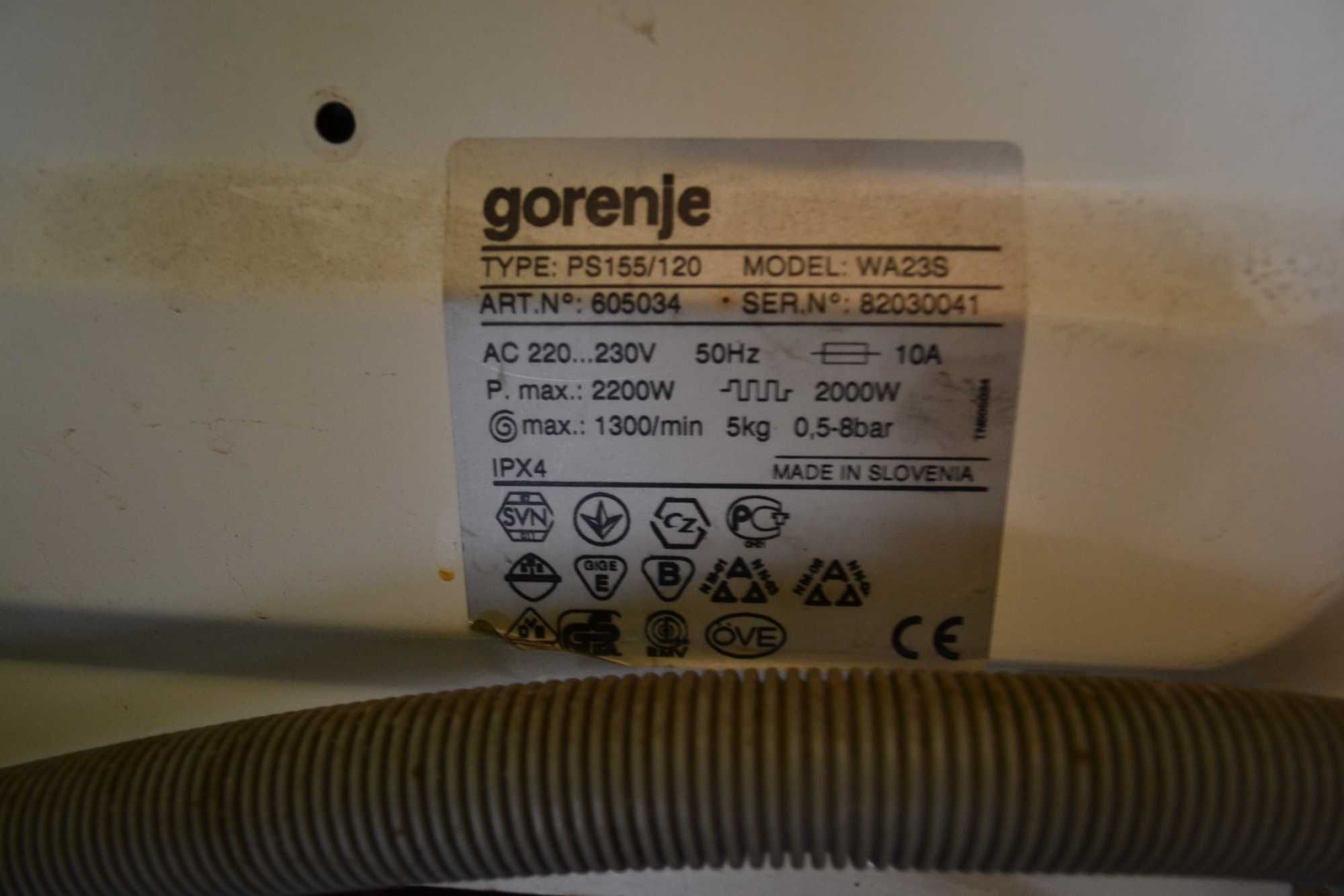 Стиральная машина Gorenje по запчастям
