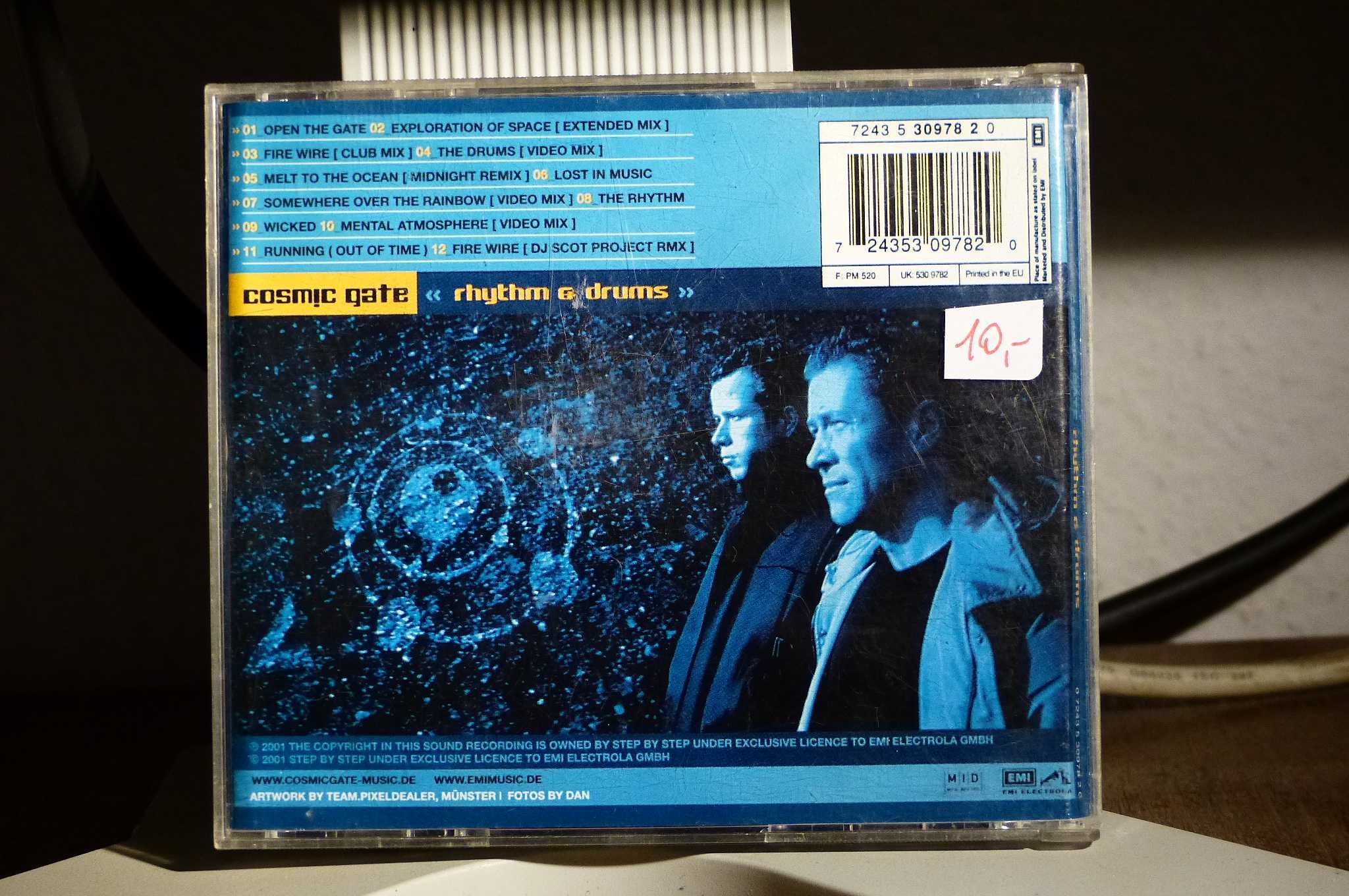 Cosmic Gate – Rhythm & Drums COSMIC GATE CD unoff.