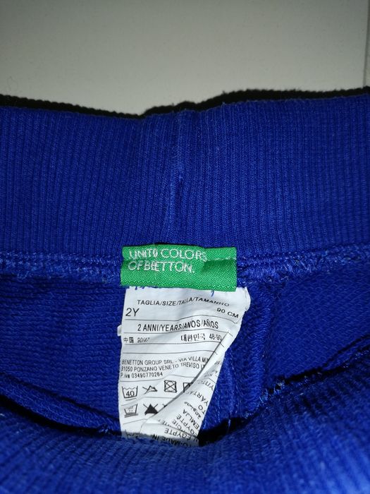 Calças criança fato treino Benetton T2