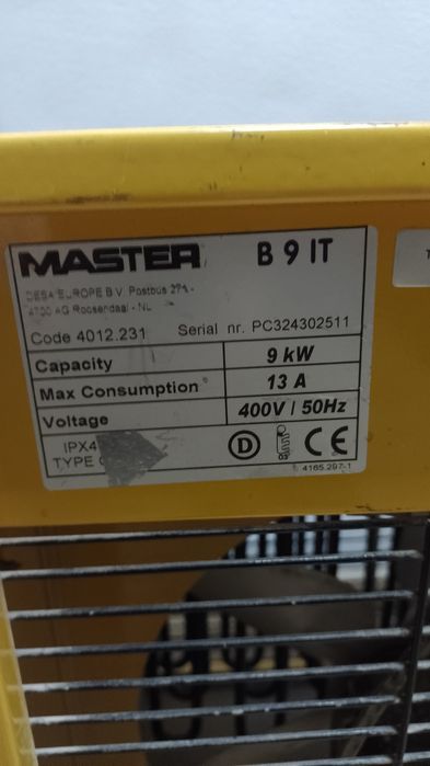 Nagrzewnica elektryczna master