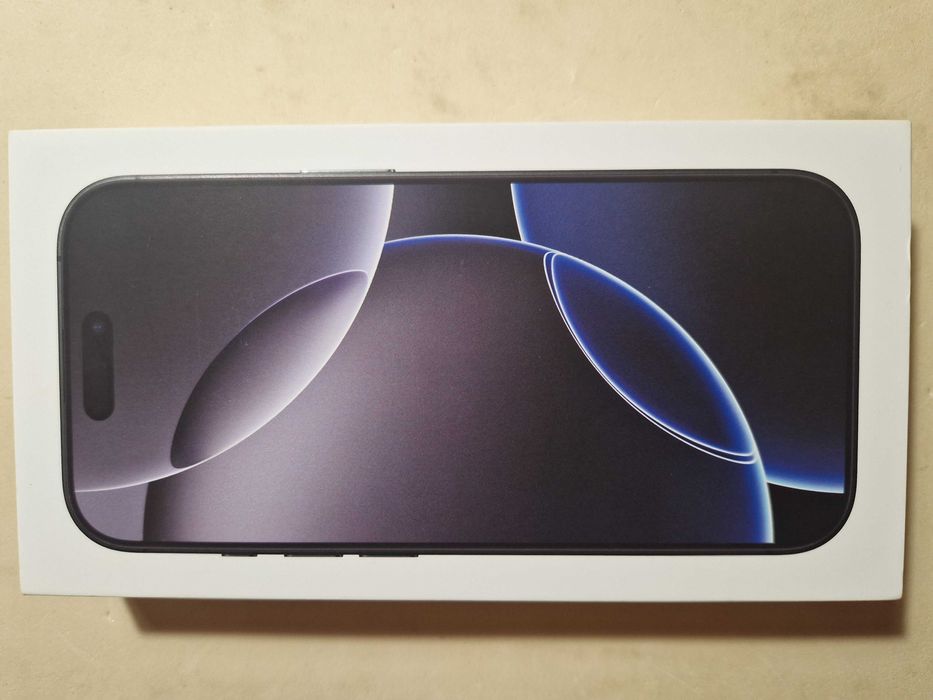 iPhone 16 Pro novo, caixa selada sem garantia (foi prenda)