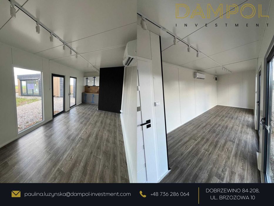 Pawilon/domek/mieszkalny/usługowy 7X3 / całoroczny 21m2/sklep/biuro
