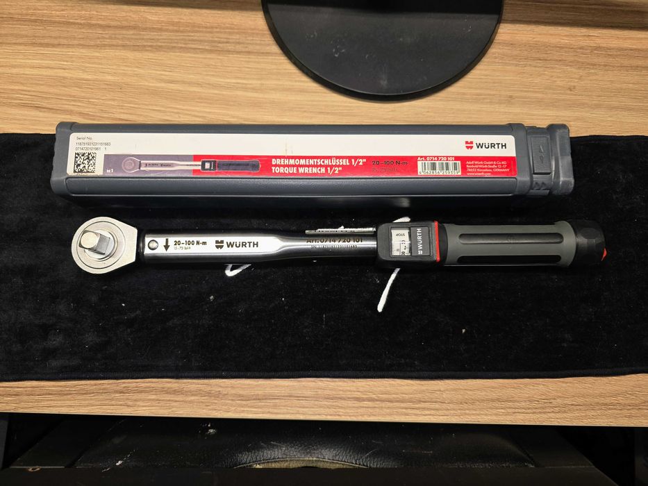 WURTH Klucz dynamometryczny 1/2 20-100 Nm - Nowy