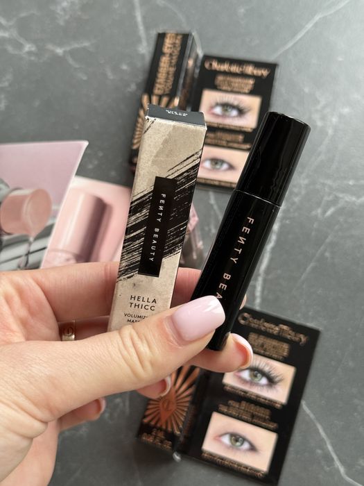 Туш Charlotte Tilbury, Fenty Beauty, YSL бальзам