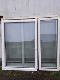 Okna z demontażu białe AVANTGARDE 2szt (wymiary 190cm x 170cm) 8 lat
