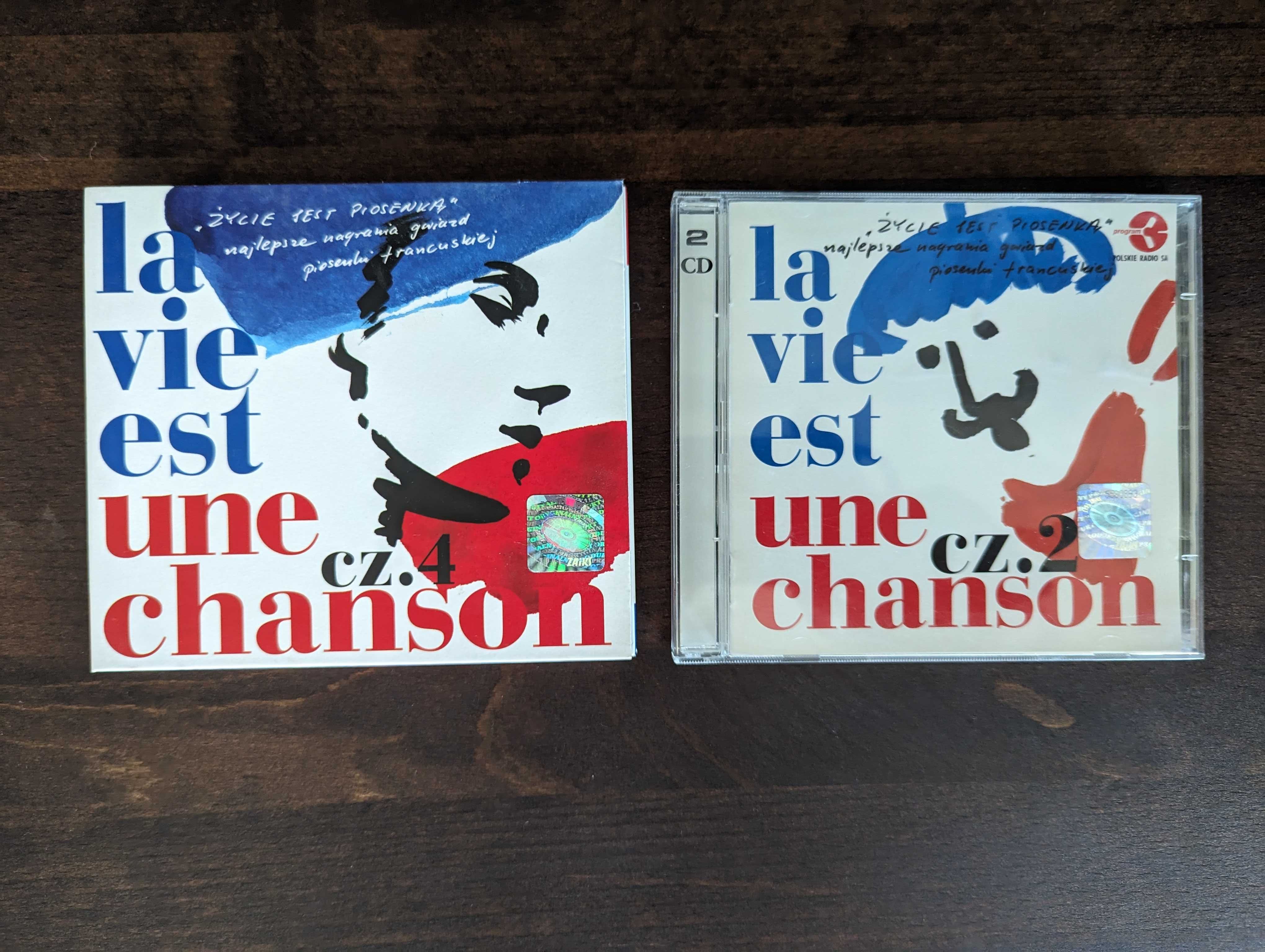 2 płyty CD La Vie Est Une Chanson cz.2 i cz. 4