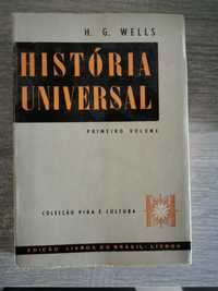 História Universal Vols I, II, III – H. G. Wells