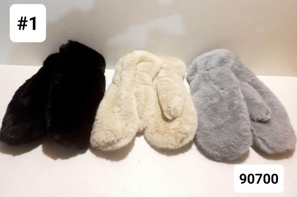 Рукавички зимові жіночі в асортименті