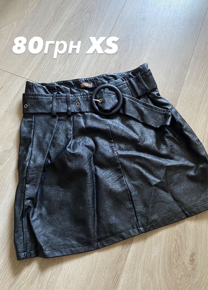 Шкільні спідниці XS S в клітинку міні плісе y2k