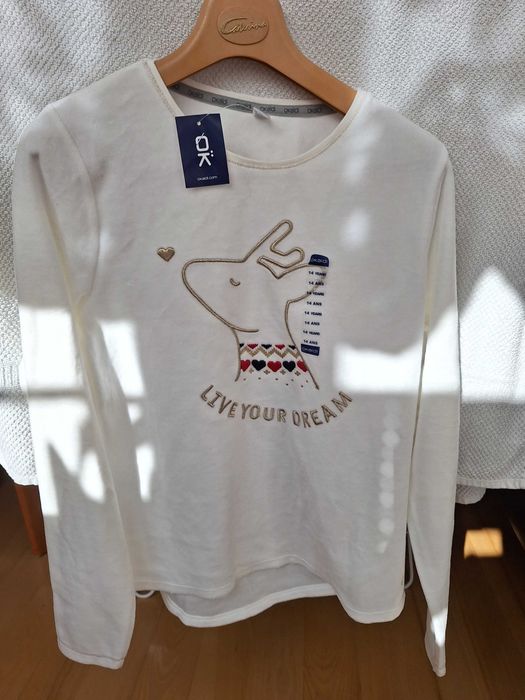 nowa piżama Okaidi świąteczna 158 cm 14 lat