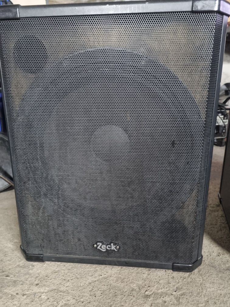 Kolumny basowe Zeck Audio System