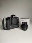 Analog Canon EOS 3 grip + 50mm EF f/1.8 STM zestaw