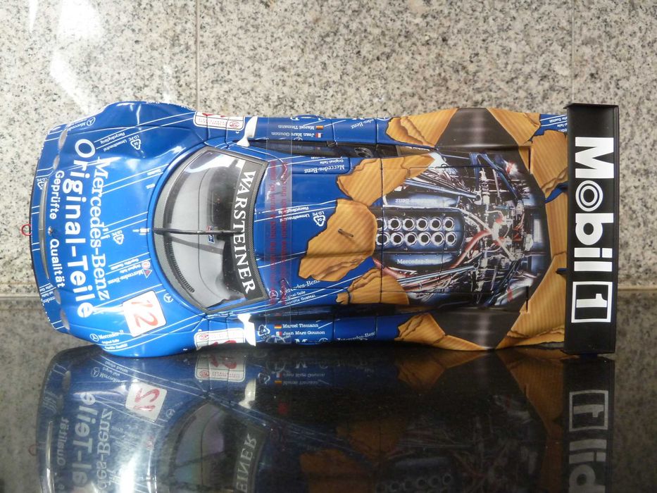 1:18 AutoArt, Mercedes CLK-GTR, Original Teile, Minichamps