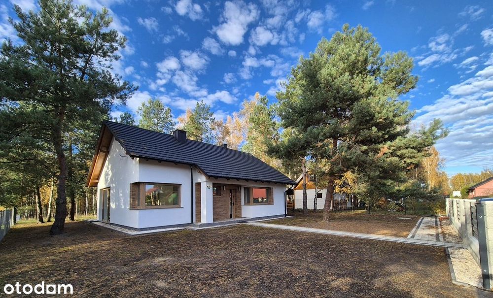 PARTEROWY wolnostojący całoroczny dom nad Jeziorem Lgińsko w Lginiu