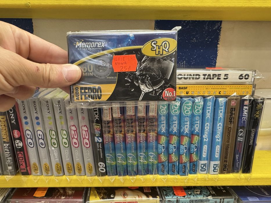 Nowa kaseta magnetofonowa Memorex SHQ 60