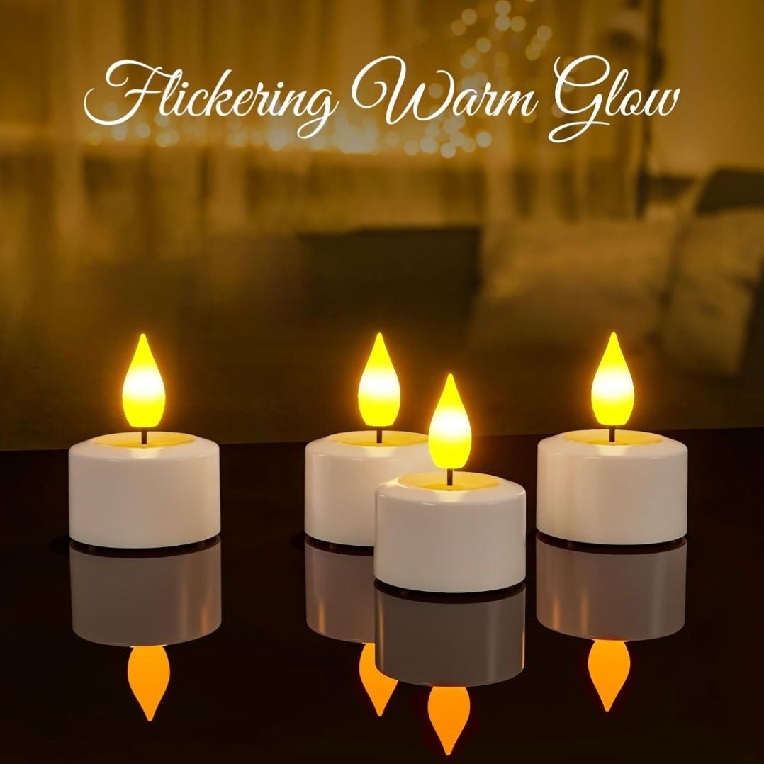 12szt PChero Akumulatorowe świece LED Tea Light