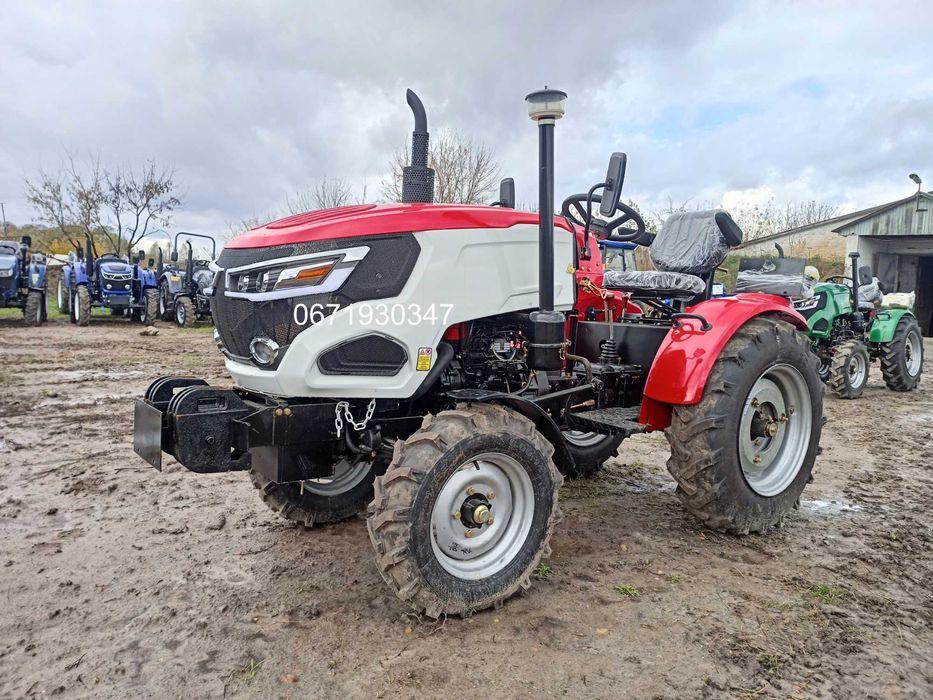 Мінітрактор Xingtai T 240LX ВОМ 3 циліндра Триточкова навіска Доставка