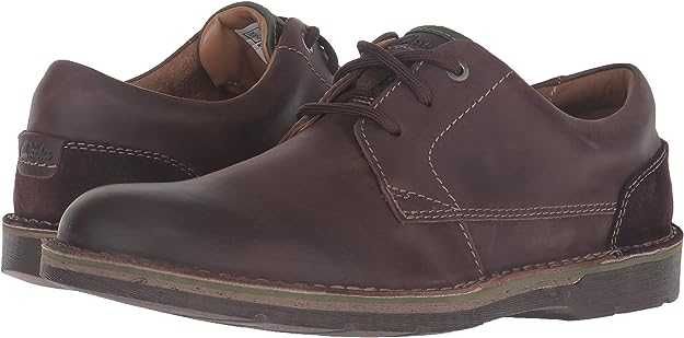 Туфлі чоловічі Clarks Edgewick Plain темно-коричневі розмір 44,5